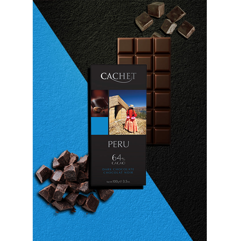 Cachet Peru 64% Dark Chocolate