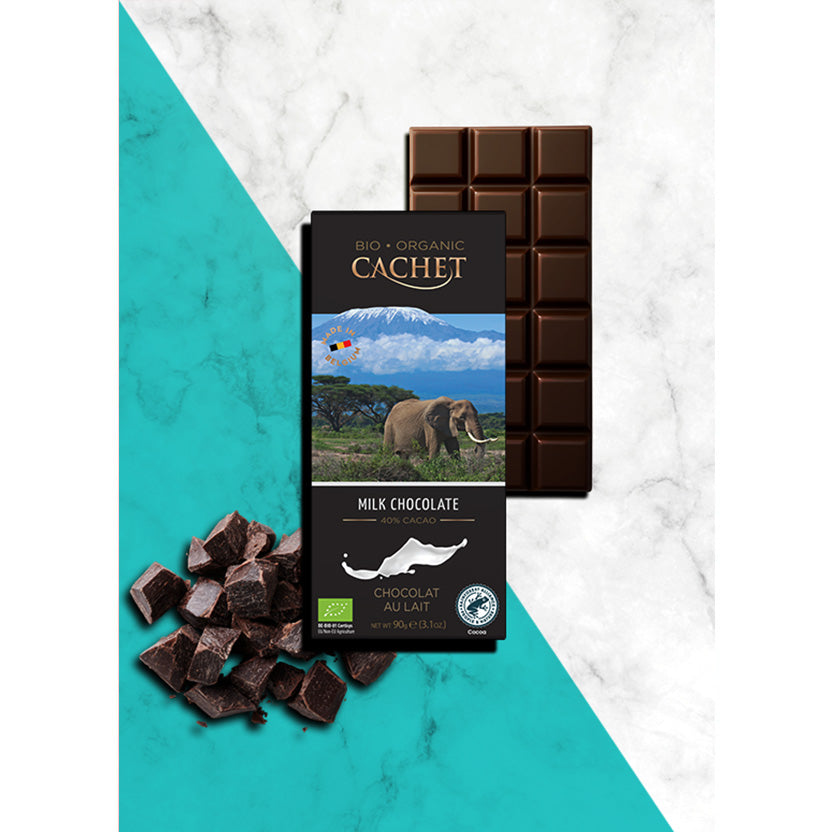 Cachet Organic 40% Cacao Milk Chocolate