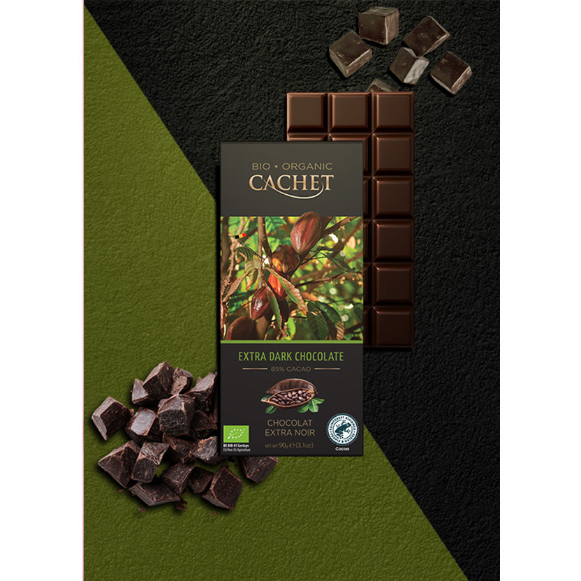 Cachet Organic 85% Extra Dark Chocolate