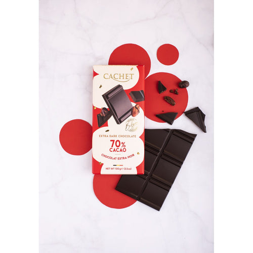 Cachet 70% Extra Dark Chocolate