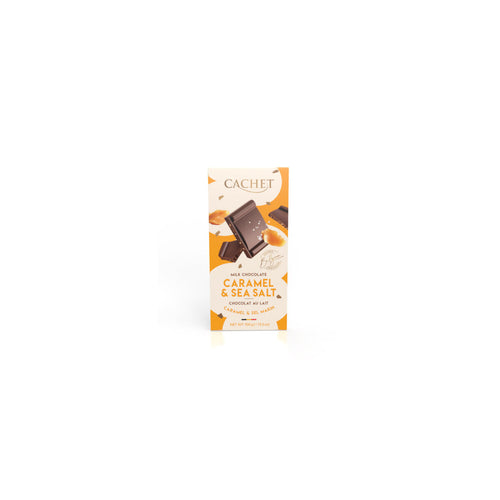 Cachet Caramel and Sea Salt Milk Chocolate