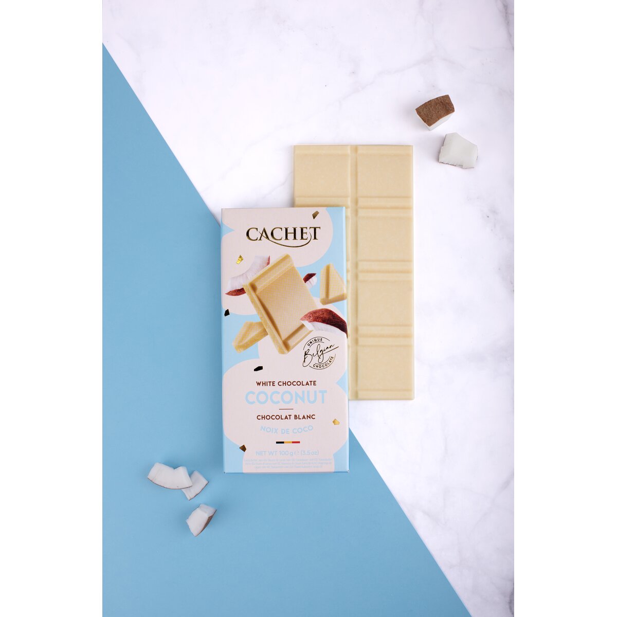 Cachet Coconut White Chocolate