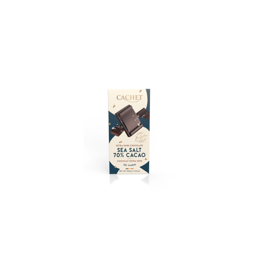 Cachet Sea Salt 70% Dark Chocolate