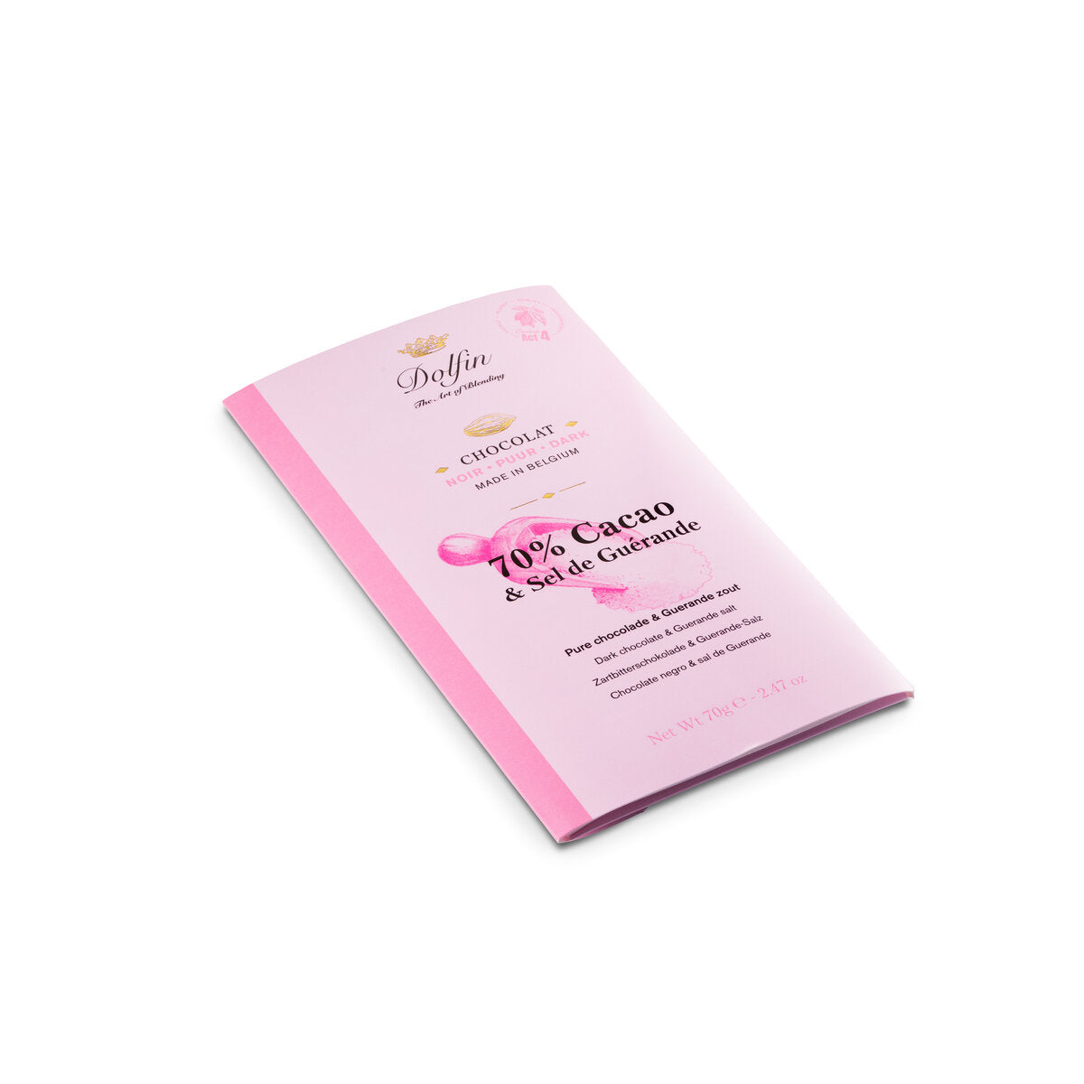 Dolfin 77% Dark Chocolate and Guerande Salt