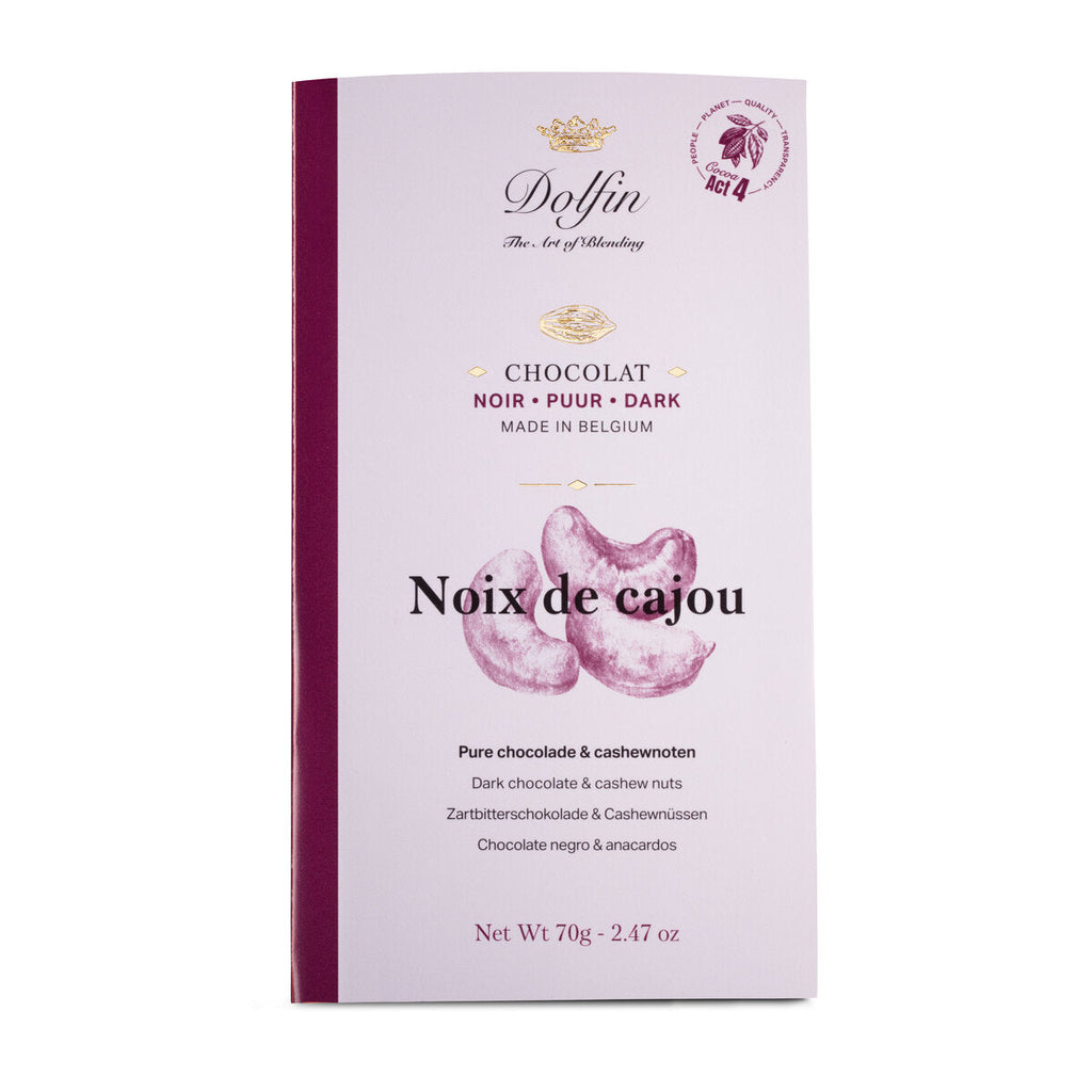 Dolfin Dark Chocolate and Cashew Nuts
