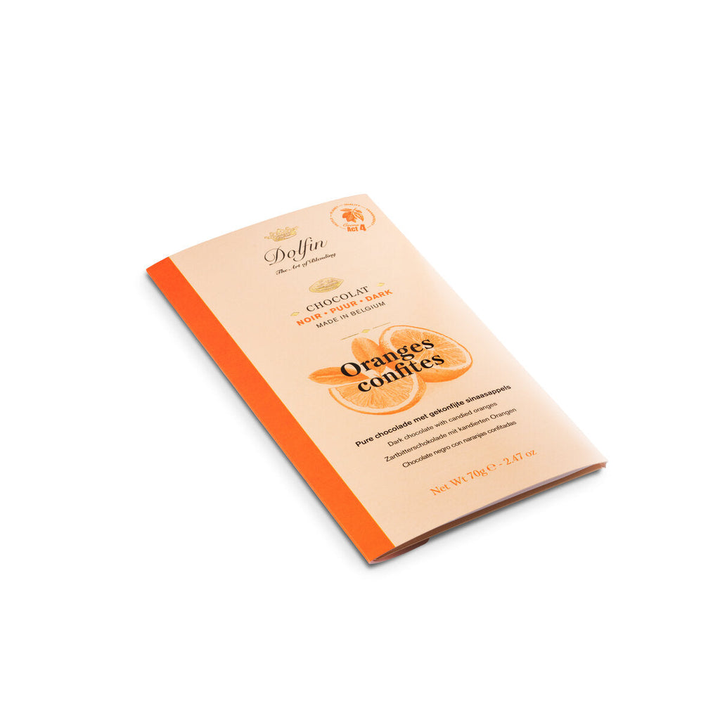 Dolfin Dark Chocolate With Candied Orange
