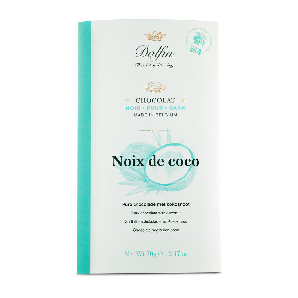 Dolfin Dark Chocolate With Coconut