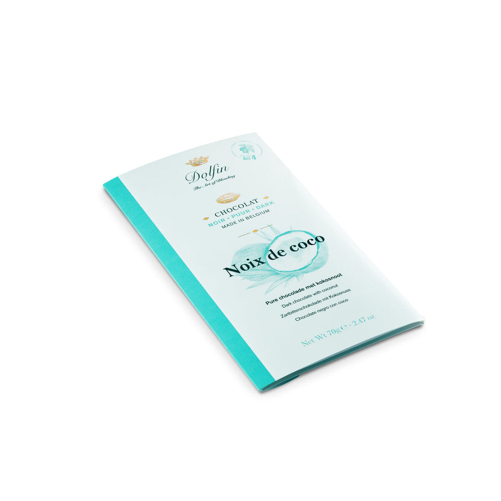 Dolfin Dark Chocolate With Coconut