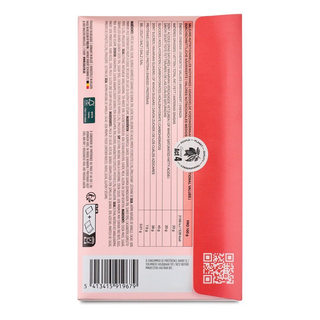 Dolfin Dark Chocolate With Espelette Pepper