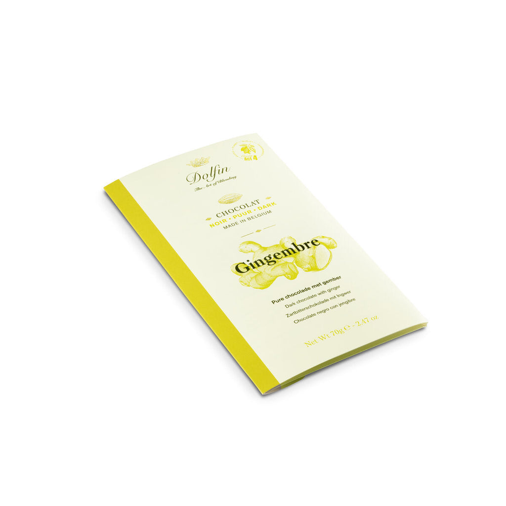 Dolfin Dark Chocolate With Ginger