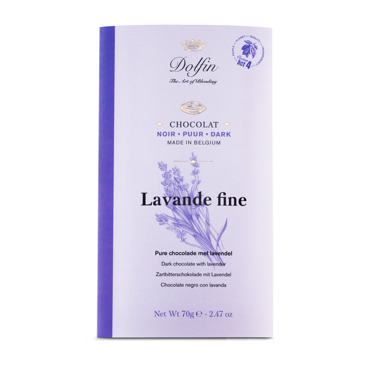 Dolfin Dark Chocolate With Lavender