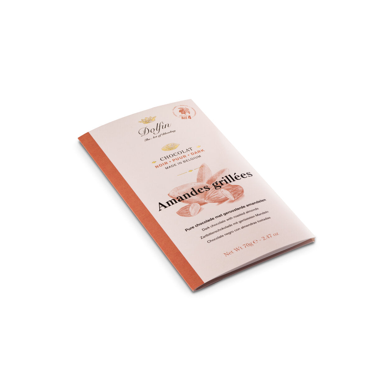 Dolfin Dark Chocolate With Roasted Almonds