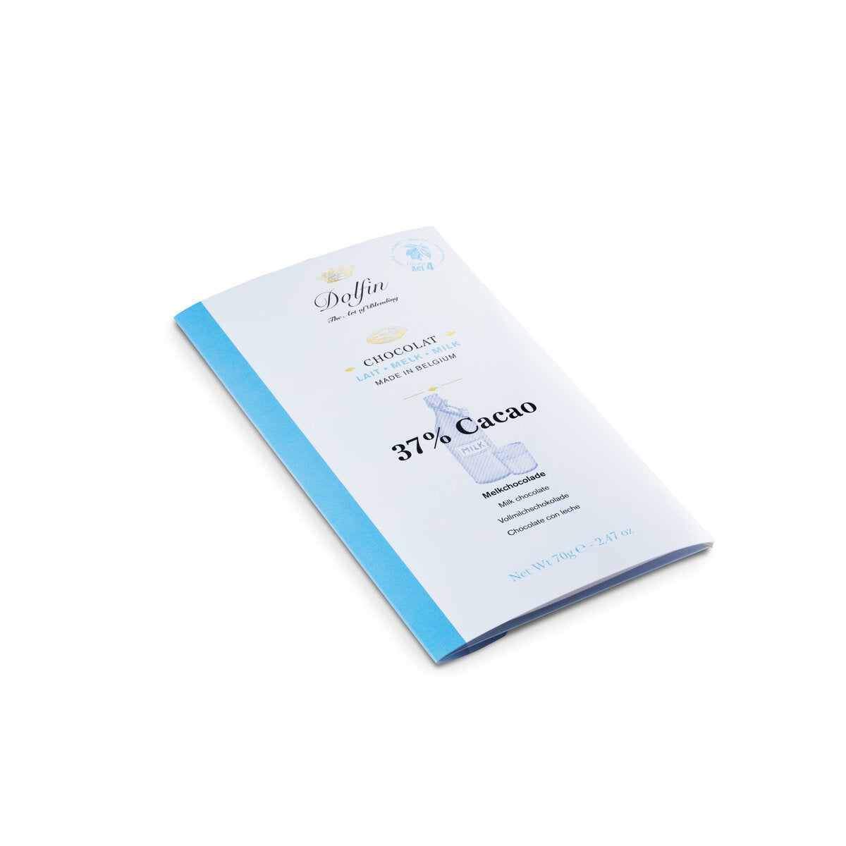 Dolfin Milk Chocolate 37% Cacao