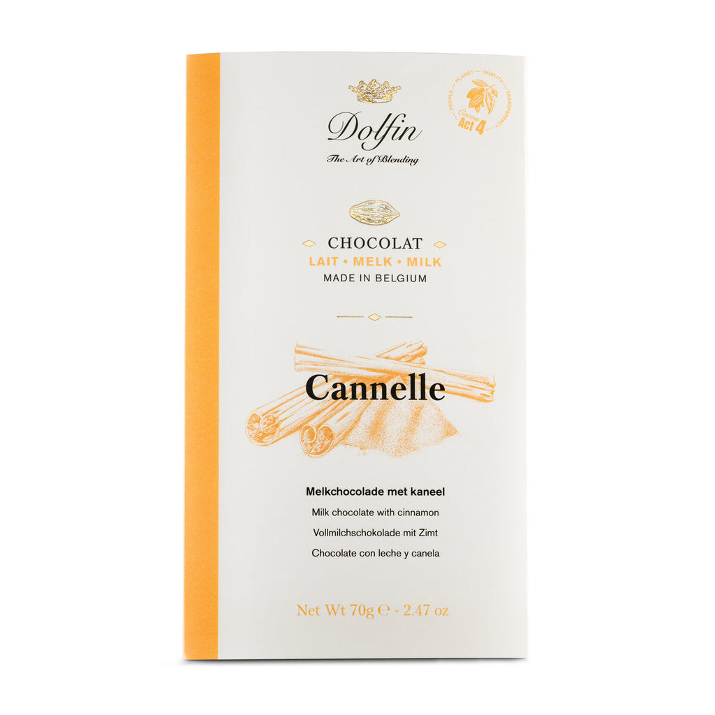 Dolfin Milk Chocolate With Cinnamon