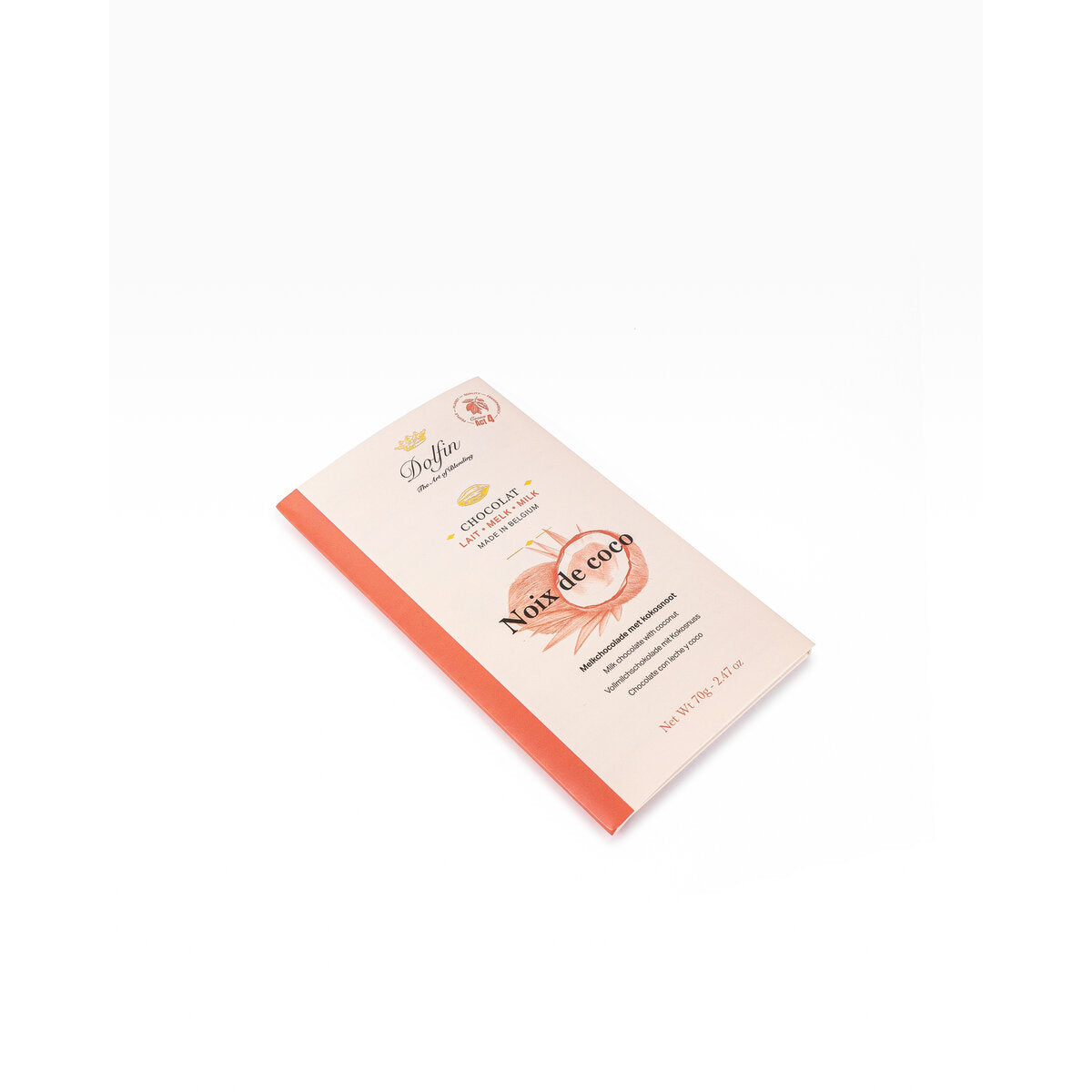 Dolfin Milk Chocolate With Coconut