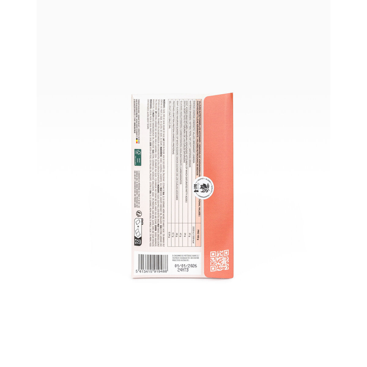 Dolfin Milk Chocolate With Coconut