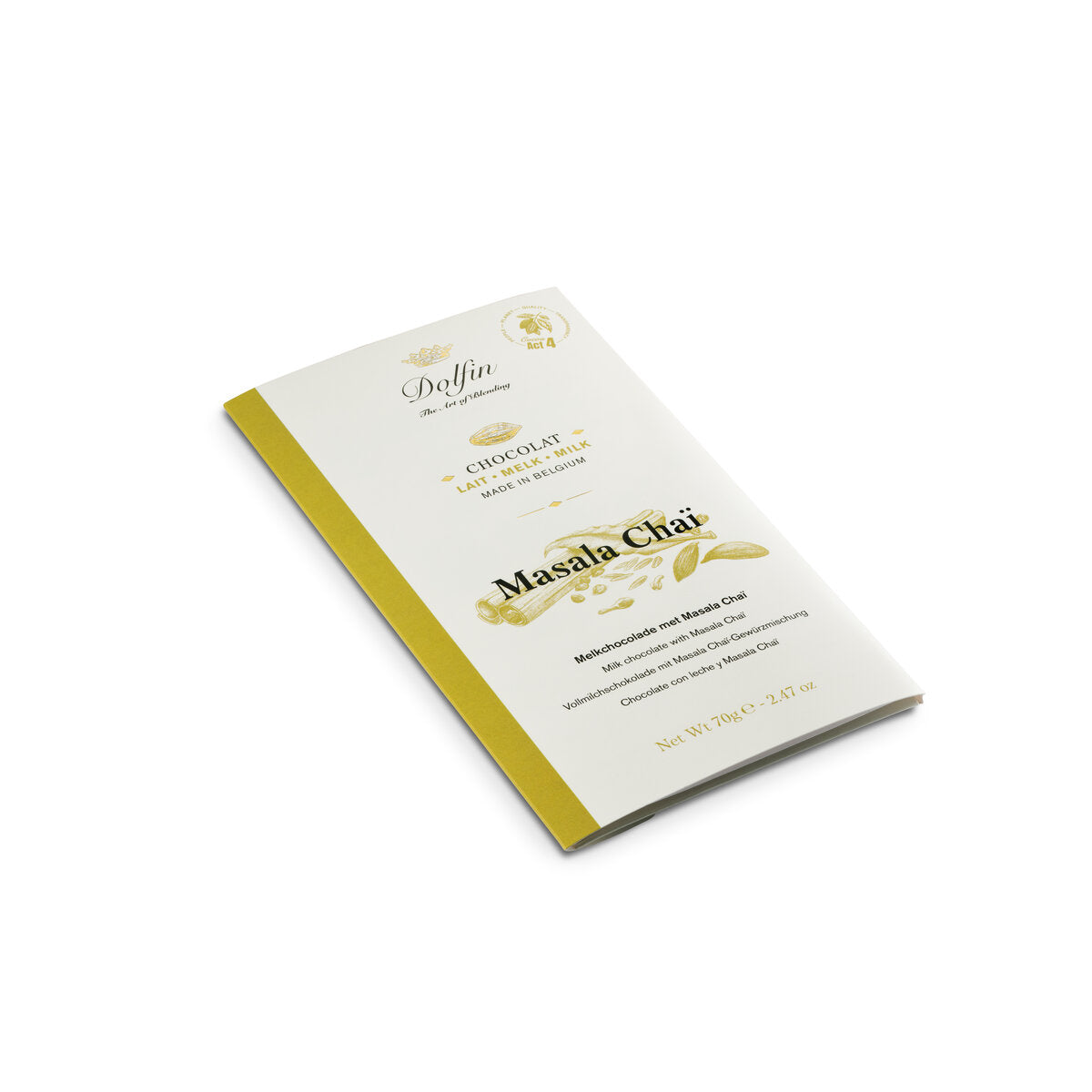 Dolfin Milk Chocolate With Massala Chai