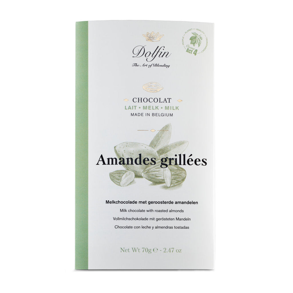 Dolfin Milk Chocolate With Roasted Almond