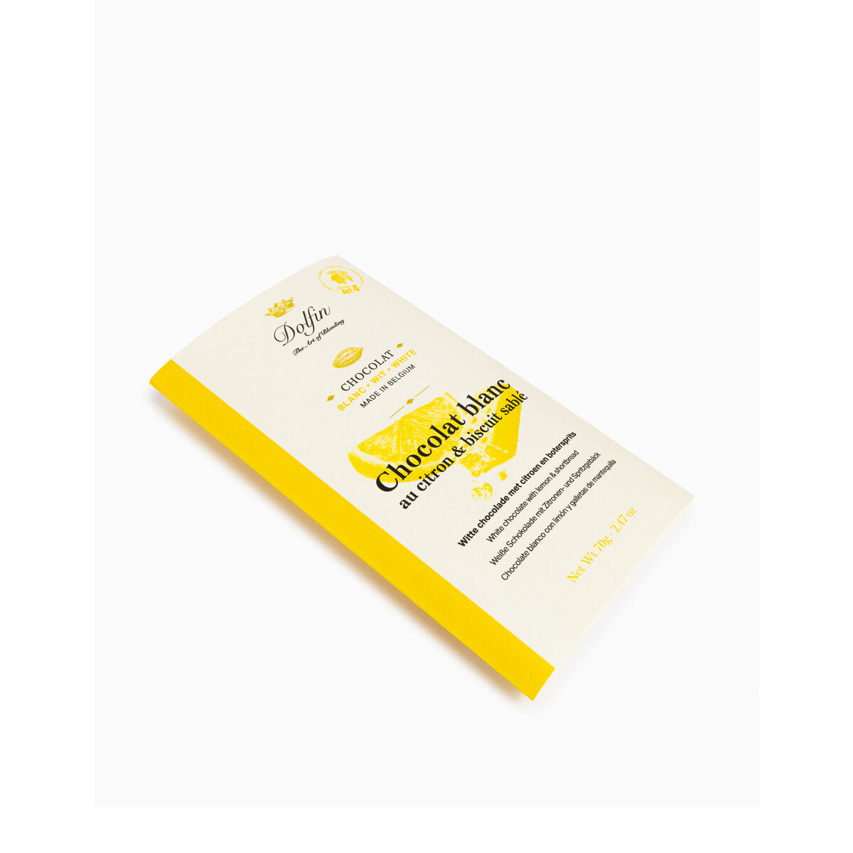 Dolfin White Chocolate With Lemon and Shortbread